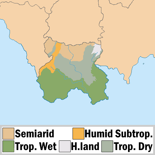 Climate map of Yanuban.