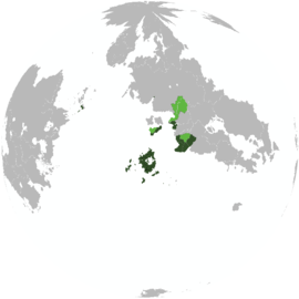 Location of the United Republic, its Territories, and Occupied Entities