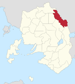 Location of the Province of Eastvale