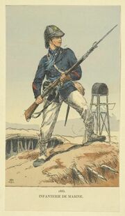 Thumbnail for File:Burgoignesc Marine Infantry 1883.jpg