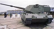 The DRD Aleric MK I Anti-Air platform. An AA version of the Galaecius MK III tank.