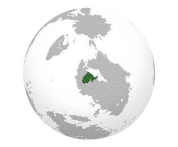 Hendalarsk (dark green) shown within Levantia
