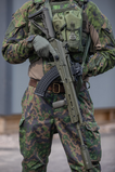 Soldier of the YDF with FAMAG rifle