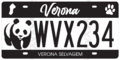 Verona 'Wild' plate