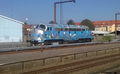 AMY Mle 1956 locomotive in blue livery