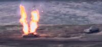 Thumbnail for File:Varshani tank burning.jpg