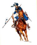 Thumbnail for File:Kandaran Mounted Scout Lancer 1876.jpg