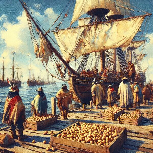 File:Burgo-Canespan potato trade in 1727, by Girart-Pierry Gisguarde LaMenteble.jpg