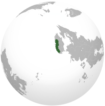 Location of "'Canespa'" (green) in Cusinaut (gray)