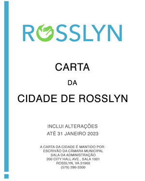 Rosslyn city charter.png