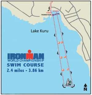 Map of Swim Route