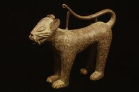 Cognati jaguar statuette, 2nd to 4th centuries BC.