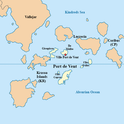 Map of Port de Vent