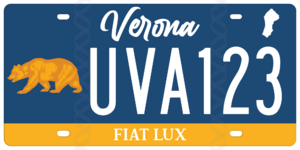 Verona license plate UVA.png