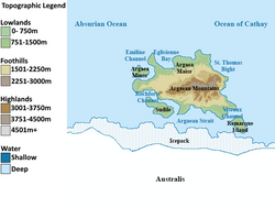 Topographic map of Argaea