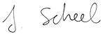 Joanus Scheel signature