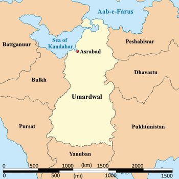       Map of Umardwal