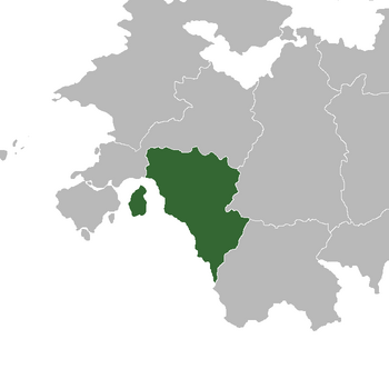 Location of Pursat (dark green) In Audonia (gray)