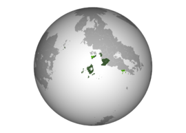 Location of the United Republic, its Territories, and Occupied Entities